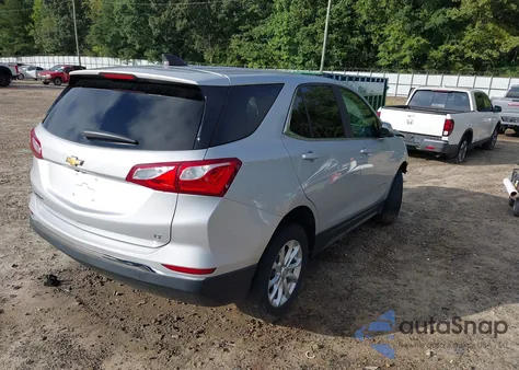 2021 Chevrolet Equinox Fwd Lt из США, поврежденный, VIN 2GNAXKEV9M6112221